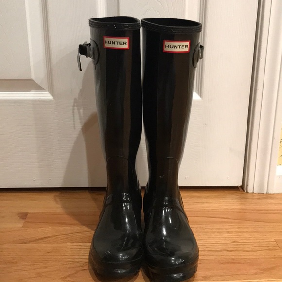 Hunter Shoes - Black Original Tall Hunter Rain Boots